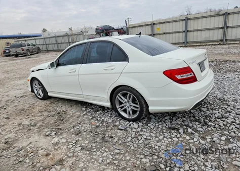 2012 Mercedes-Benz C 300 4Matic from USA, damaged, VIN WDDGF8BB3CR206722